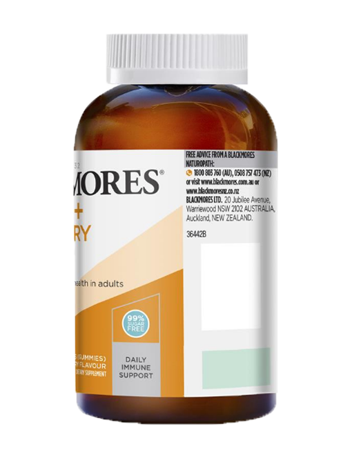 Blackmores - Vitamin C Elderberry 120 Viên Kẹo Dẻo - Hàng Auth Từ Úc
