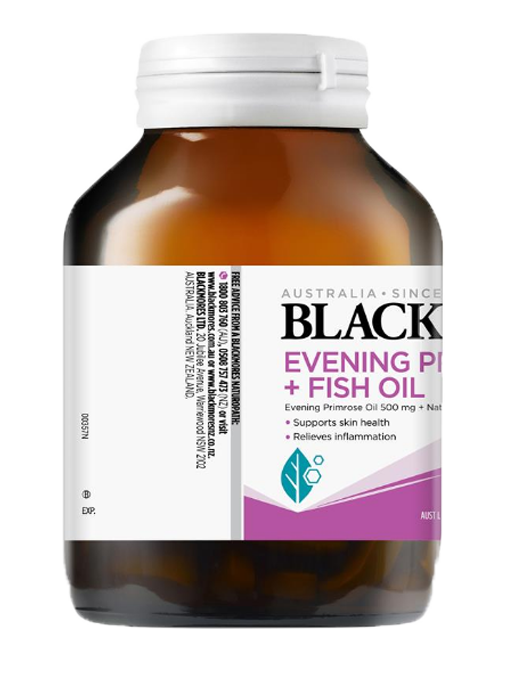 Blackmores - Evening Primrose Oil + Fish Oil 1000mg 100 Viên Nang - Hàng Auth Từ Úc