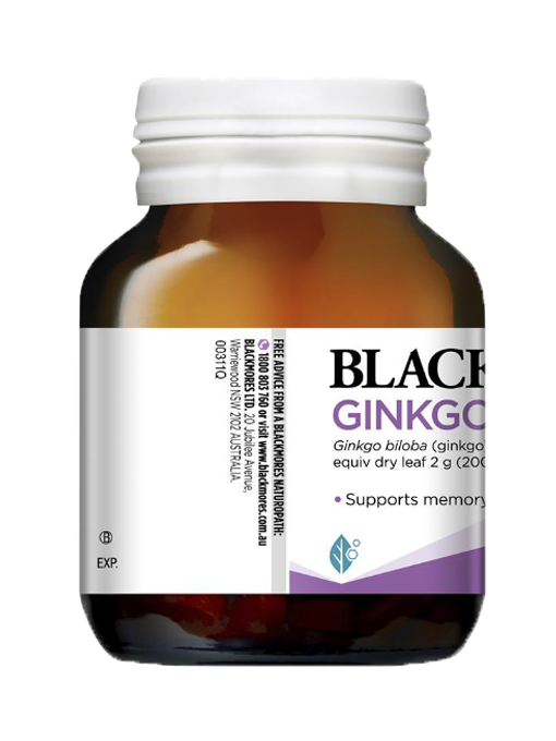 Blackmores - Ginkgo Forte 2000mg 80 Viên Nén - Hàng Auth Từ Úc 