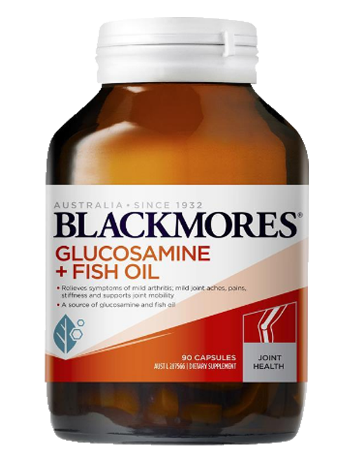 Blackmores - Glucosamine + Dầu Cá 90 Viên Nang -  Hàng Auth Từ Úc 