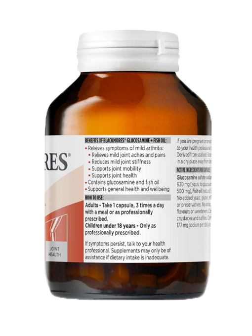 Blackmores - Glucosamine + Dầu Cá 90 Viên Nang -  Hàng Auth Từ Úc 