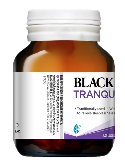 Blackmores - Tranquil Night 60 Viên Nén - Hàng Auth Từ Úc