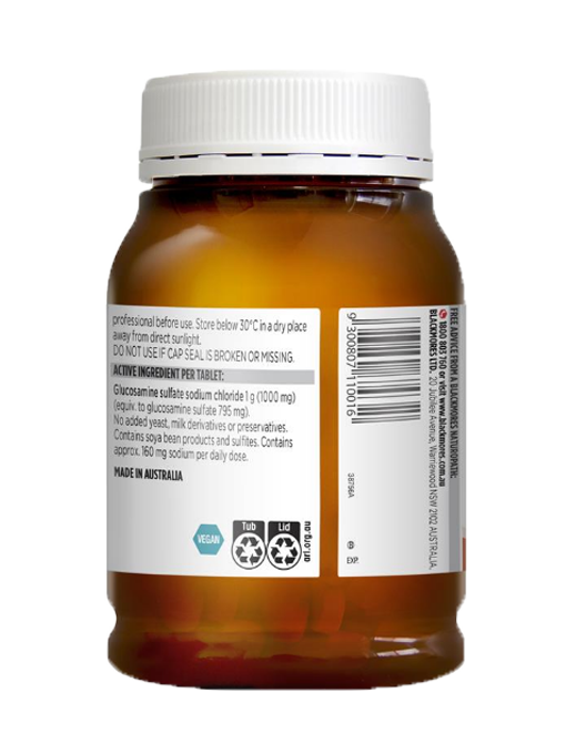 Blackmores - Vegan Glucosamine 1000 200 Viên Nén -  Hàng Auth Từ Úc