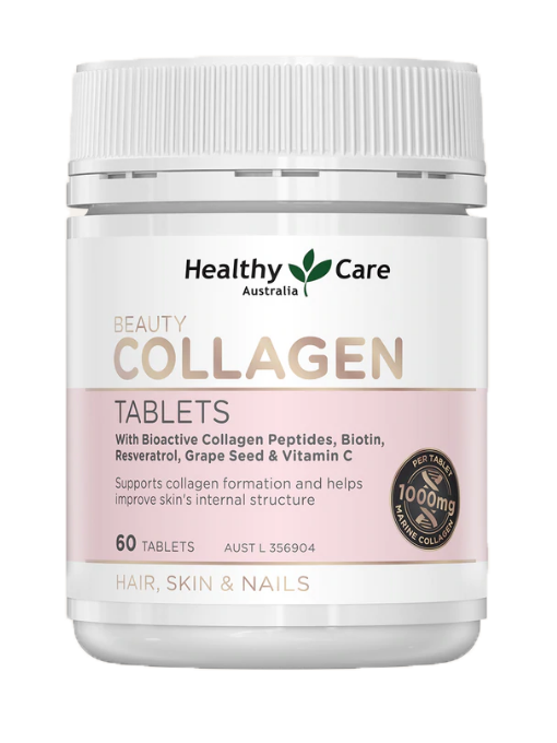 Healthy Care - Beauty Collagen 60 Viên Nén -  Hàng Auth Từ Úc