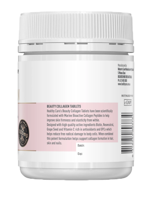 Healthy Care - Beauty Collagen 60 Viên Nén -  Hàng Auth Từ Úc