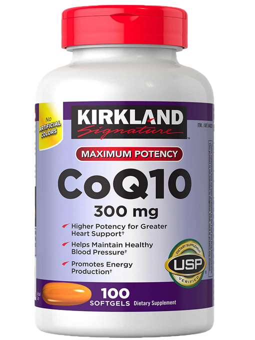 Kirkland - Maximum Potency CoQ10 100 Viên Nang - Hàng Auth Từ Mỹ