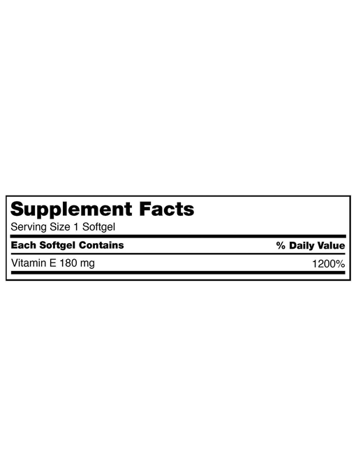 Kirkland - Vitamin E 180 Mg 500 Viên Nang - Hàng Auth Từ Mỹ 
