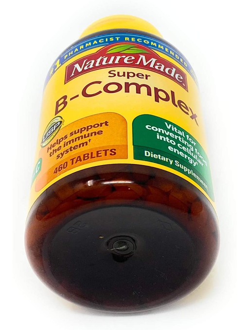 Nature Made - Super B-Complex 460 Viên Nén - Hàng Auth Từ Mỹ