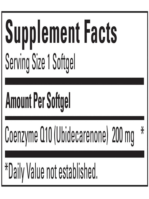 Nature Made - CoQ10 200 mg 140 Viên Nang - Hàng Auth Từ Mỹ 