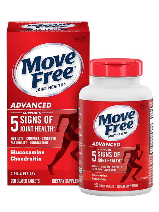 Schiff - Move Free Advanced Joint Supplement 200 Viên Nén - Hàng Auth Từ Mỹ